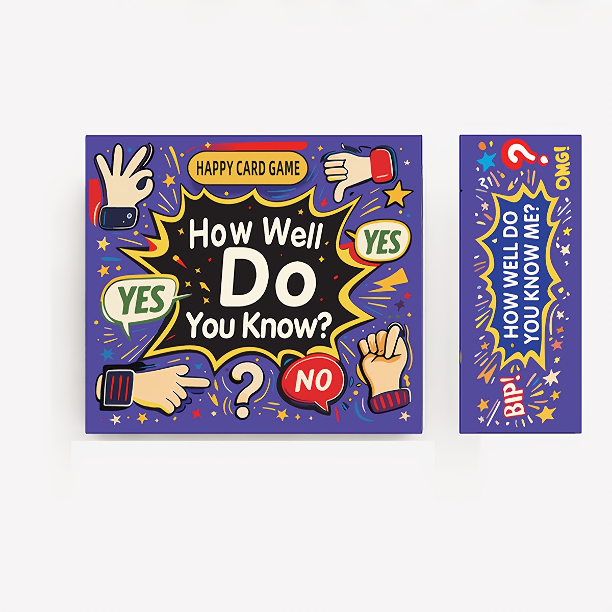 Board Game Fun - 50가지 깊은 질문 카드 게임 나는