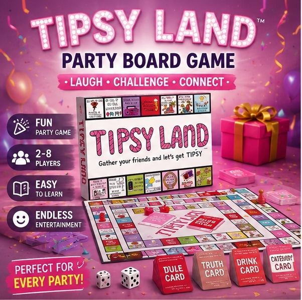 Board Game Land - 팁시랜드 파티 보드게임, 친구들과 함께 즐기는