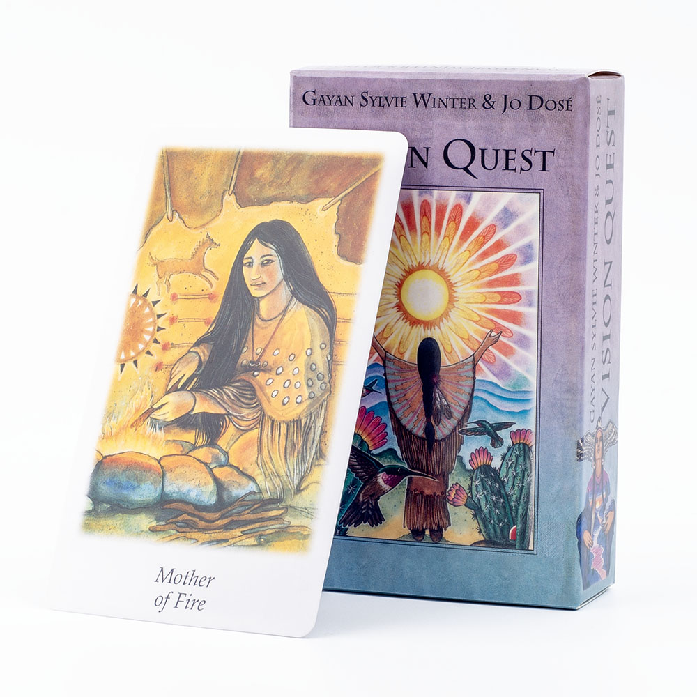 Board Game Quantum - Vision Quest 타로 78 카드 데크