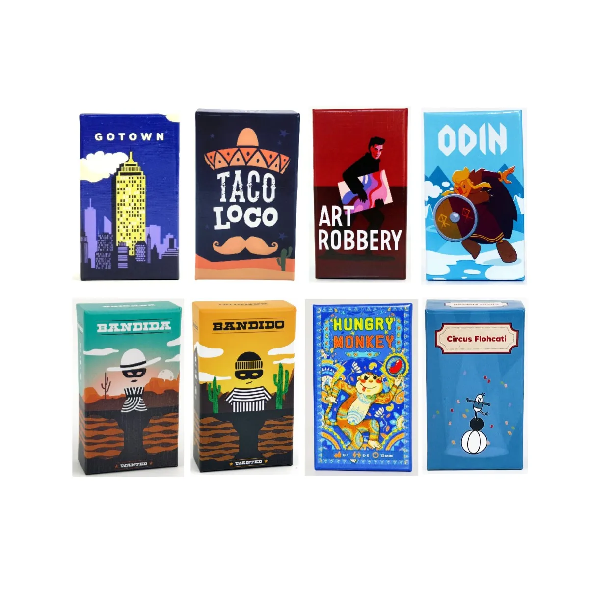 Board Game Solo - 핫 게임즈 - 타코 로코 카드