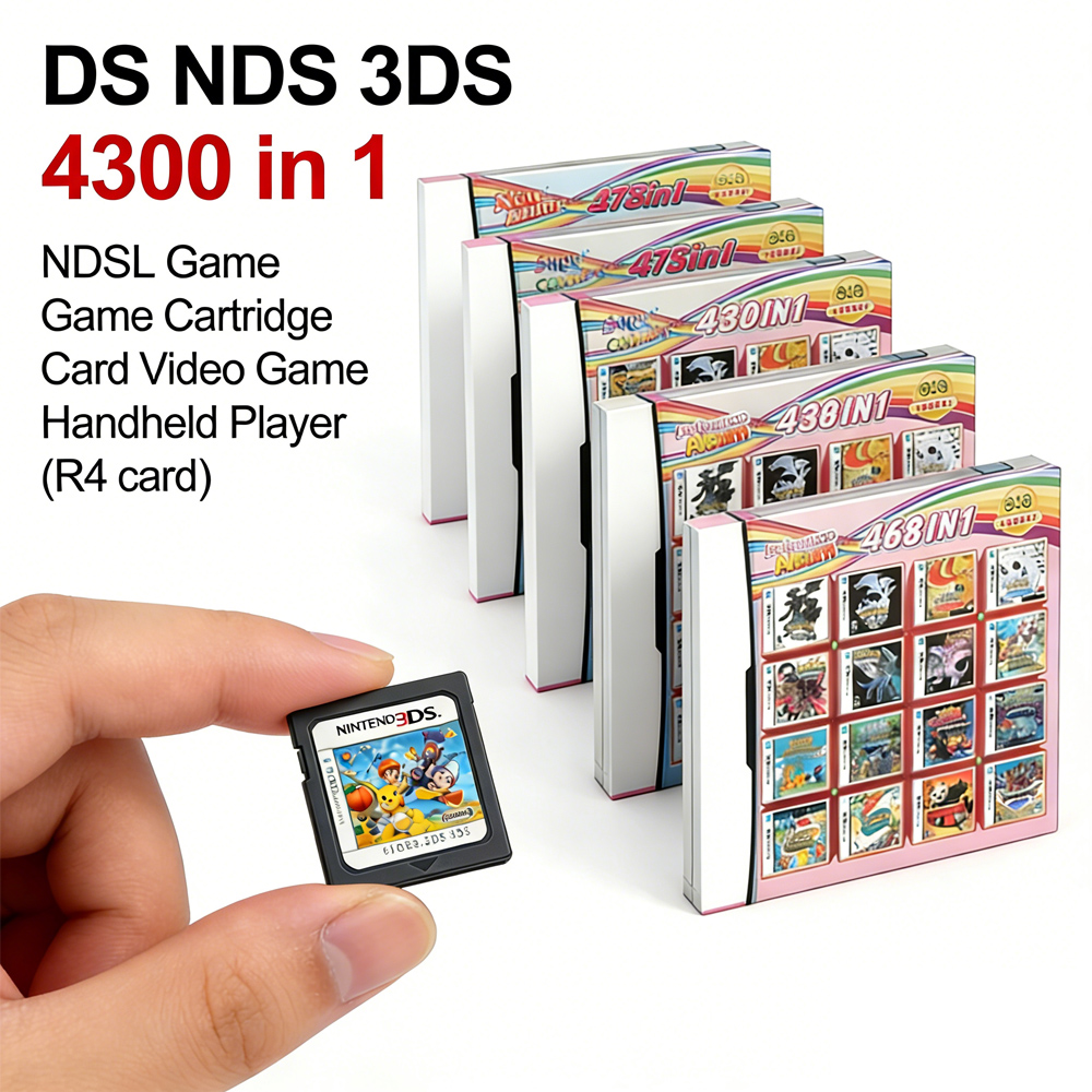 Board Game Zoo - 3DS 4300 IN1 포켓몬 게임 카드