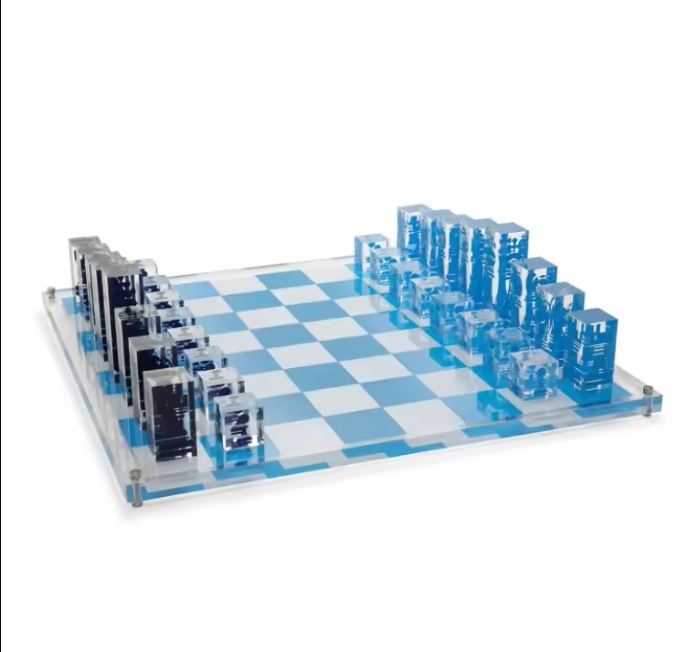 Board Game Online Free - 아크릴 루사이트 장식용 체커 체스 보드