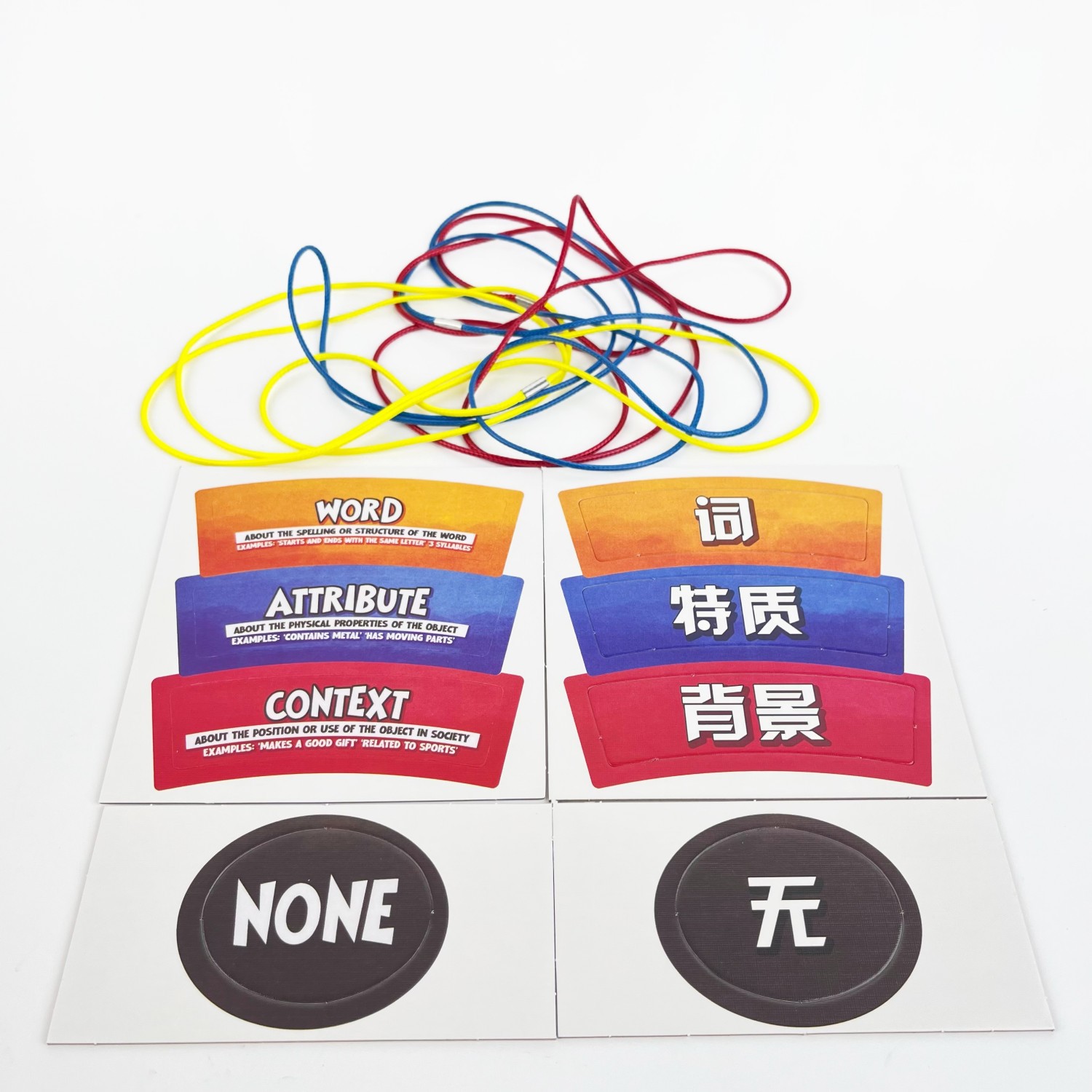 Things In Rings 가족 카드 게임 가벼운 논 - Board Game Solo 리뷰 및 가격