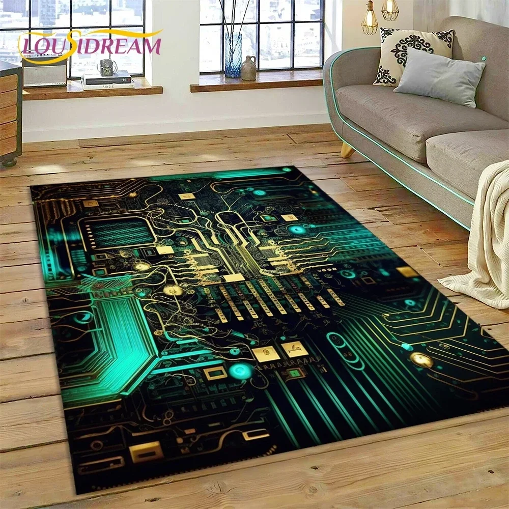 PCB 회로 기판 3D 칩 CPU 카펫 러그 침실 거실 - Board Game Online Free 리뷰 및 가격
