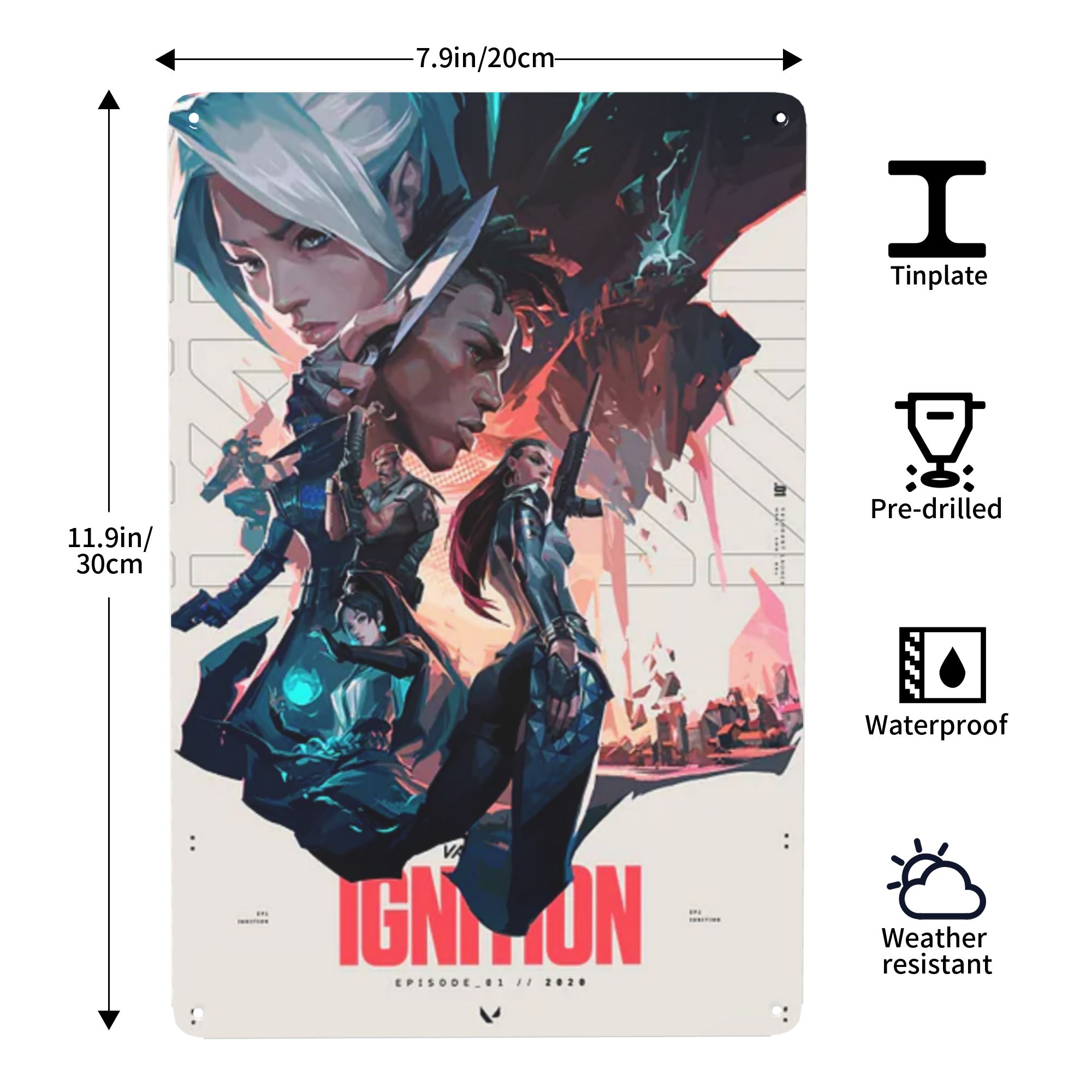 좀비사이더 보드 게임에서 영감을 받은 일러스트 포스터  - Board Game Zombicide 리뷰 및 가격