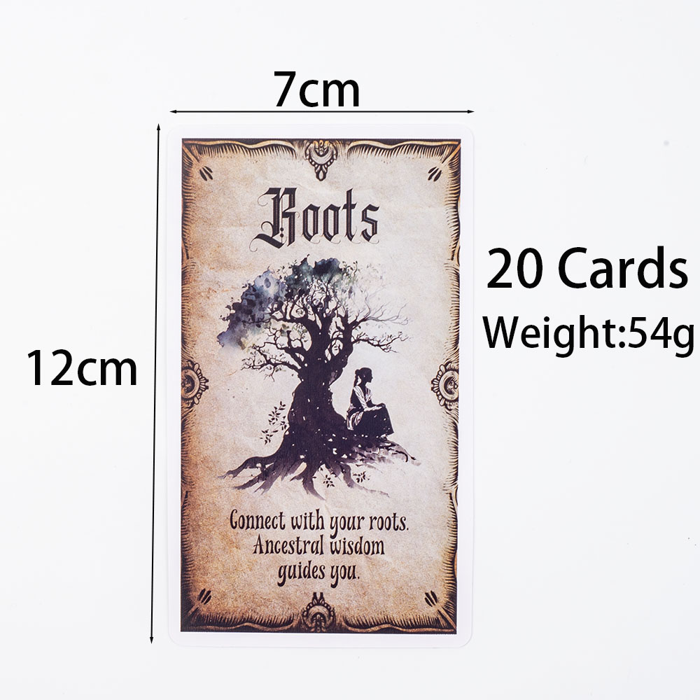 현명한 마녀 오라클 카드 20Pcs 영어 버전 운명 운 - Board Game Quantum 리뷰 및 가격