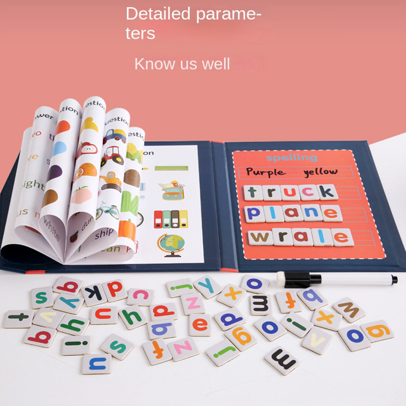 1pc 자기 자석 알파벳 철자 단어 퍼즐 게임 어린이를 - Board Game English For Kids 리뷰 및 가격