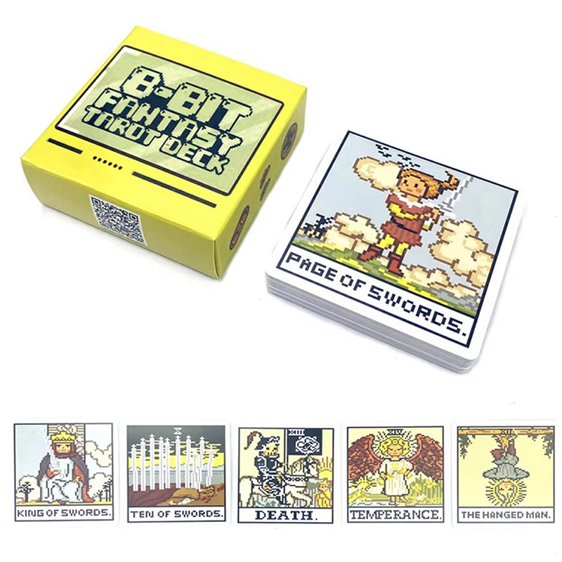 8비트 판타지 타로 덱 카드 예언 점술 가족 파티 보드 - Board Game Quantum 리뷰 및 가격