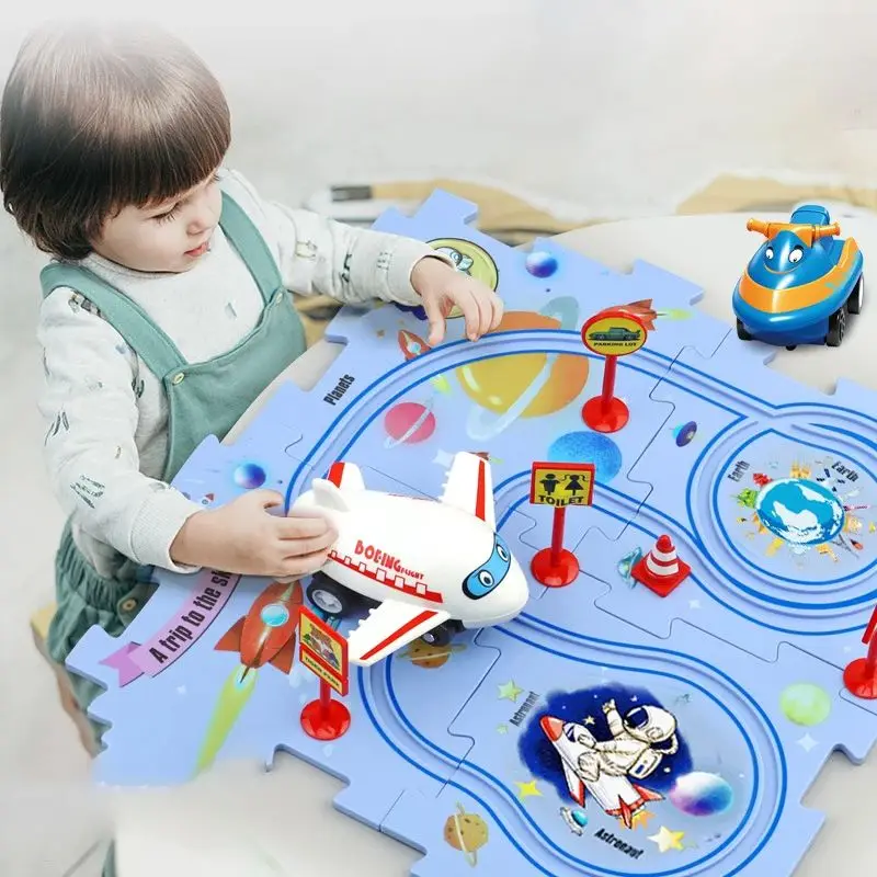 어린이 교육 퍼즐 트랙 자동차 키즈 로직 보드 게임 퍼 - Board Game Race Track 리뷰 및 가격