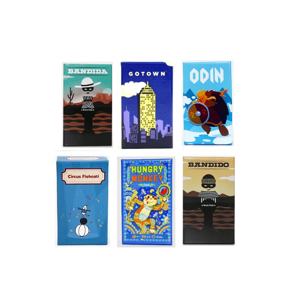 배고픈 원숭이 |   서커스 플로카티 |   오딘 |  - Board Game Solo 리뷰 및 가격
