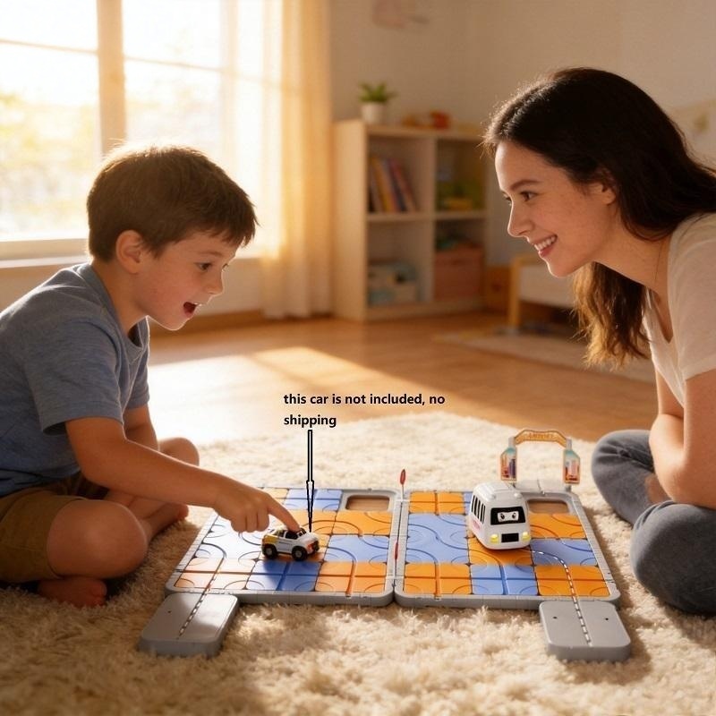 DIY 도시 모험 3D 퍼즐 레이스 트랙 장난감 주차장 - Board Game Race Track 리뷰 및 가격