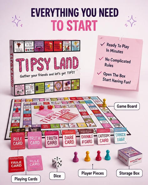 팁시랜드 파티 보드게임, 친구들과 함께 즐기는 재미있는 - Board Game Land 리뷰 및 가격