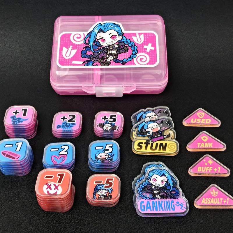 6syles TCG Teemo 아크릴 토큰 손상 표시기 - Board Game Economy 리뷰 및 가격