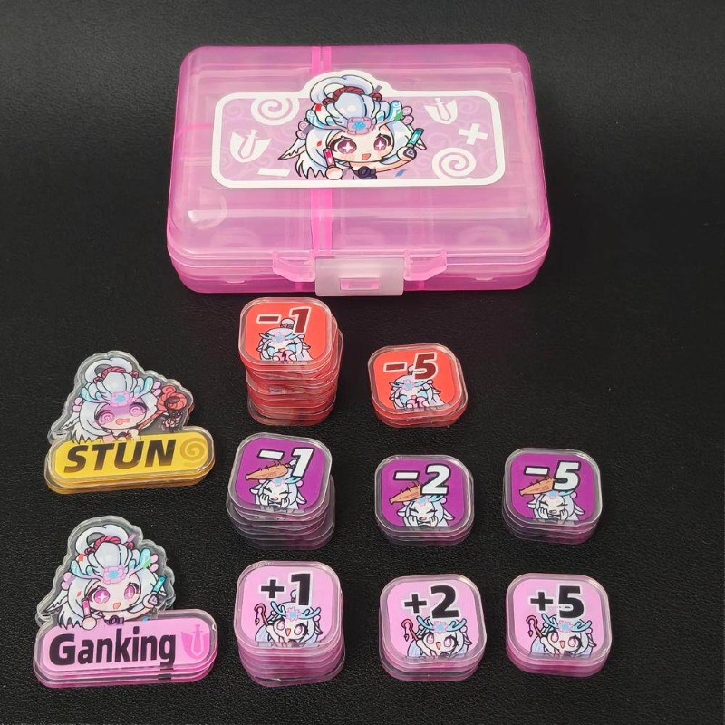 6syles TCG Teemo 아크릴 토큰 손상 표시기 - Board Game Economy 리뷰 및 가격