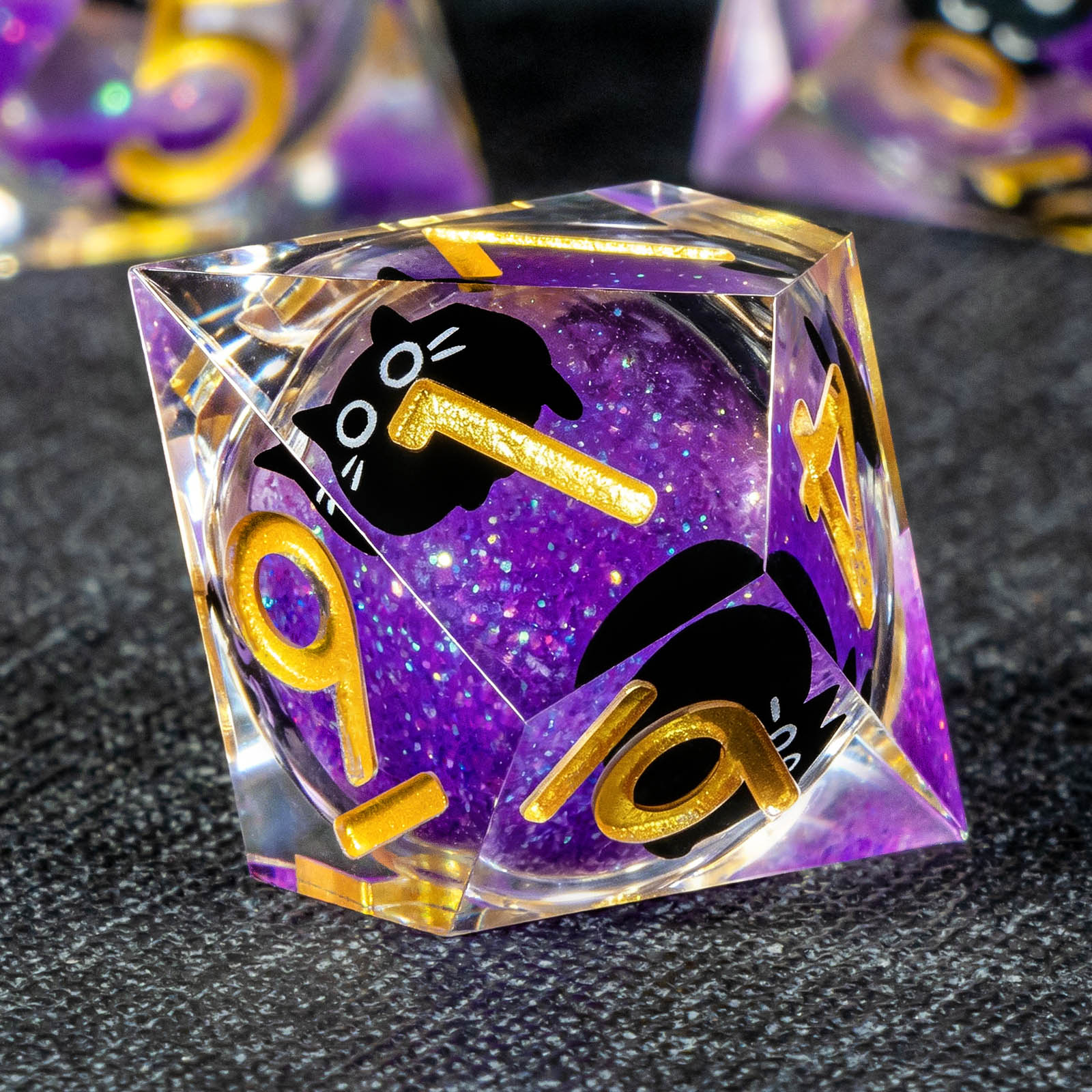 캣 리퀴드 코어 DND 다이스 세트, 날카로운 모서리의 - Board Game Dungeons And Dragons 리뷰 및 가격