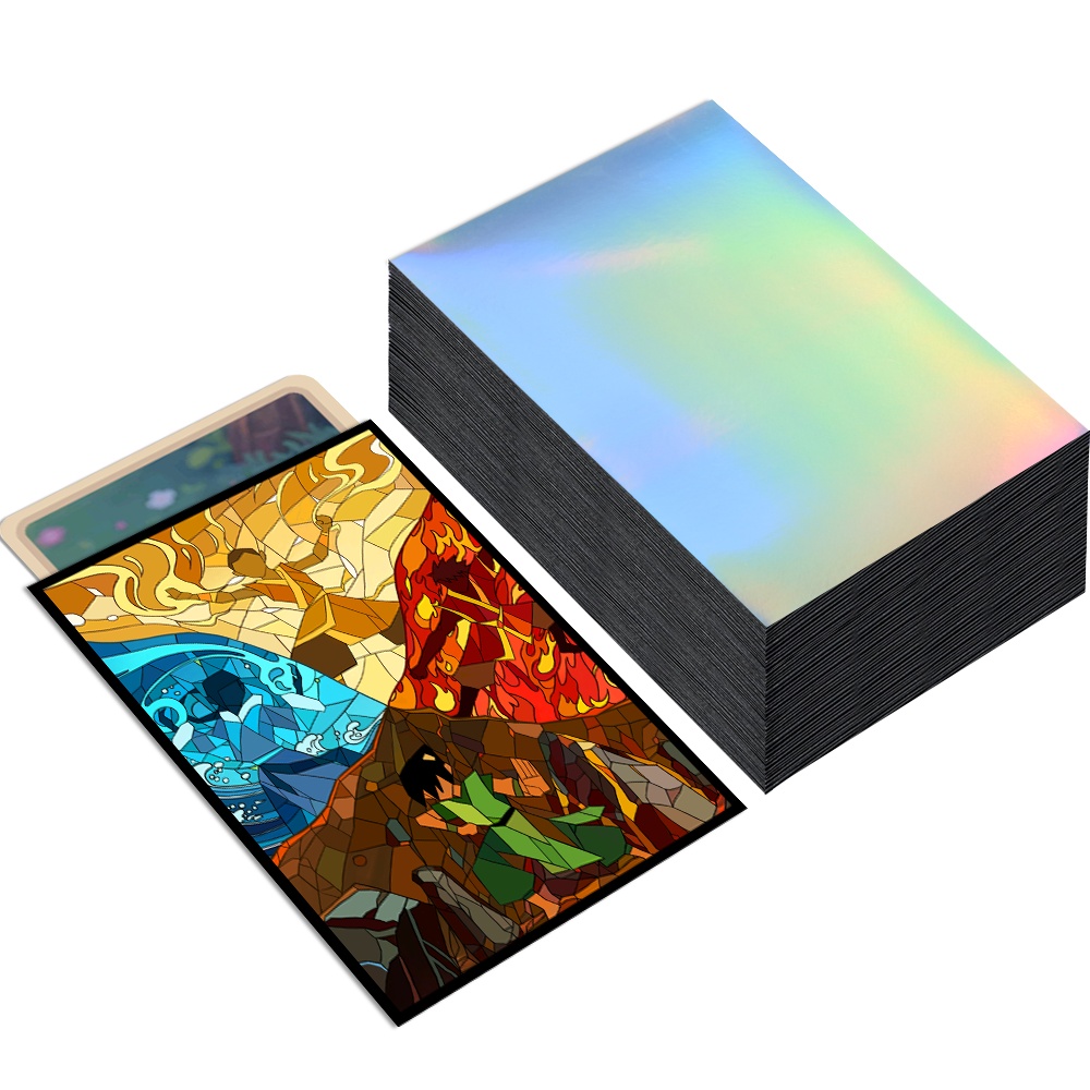 60PCS 66X91mm 홀로그램 표준 크기 인쇄 애니 - Board Game Print 리뷰 및 가격