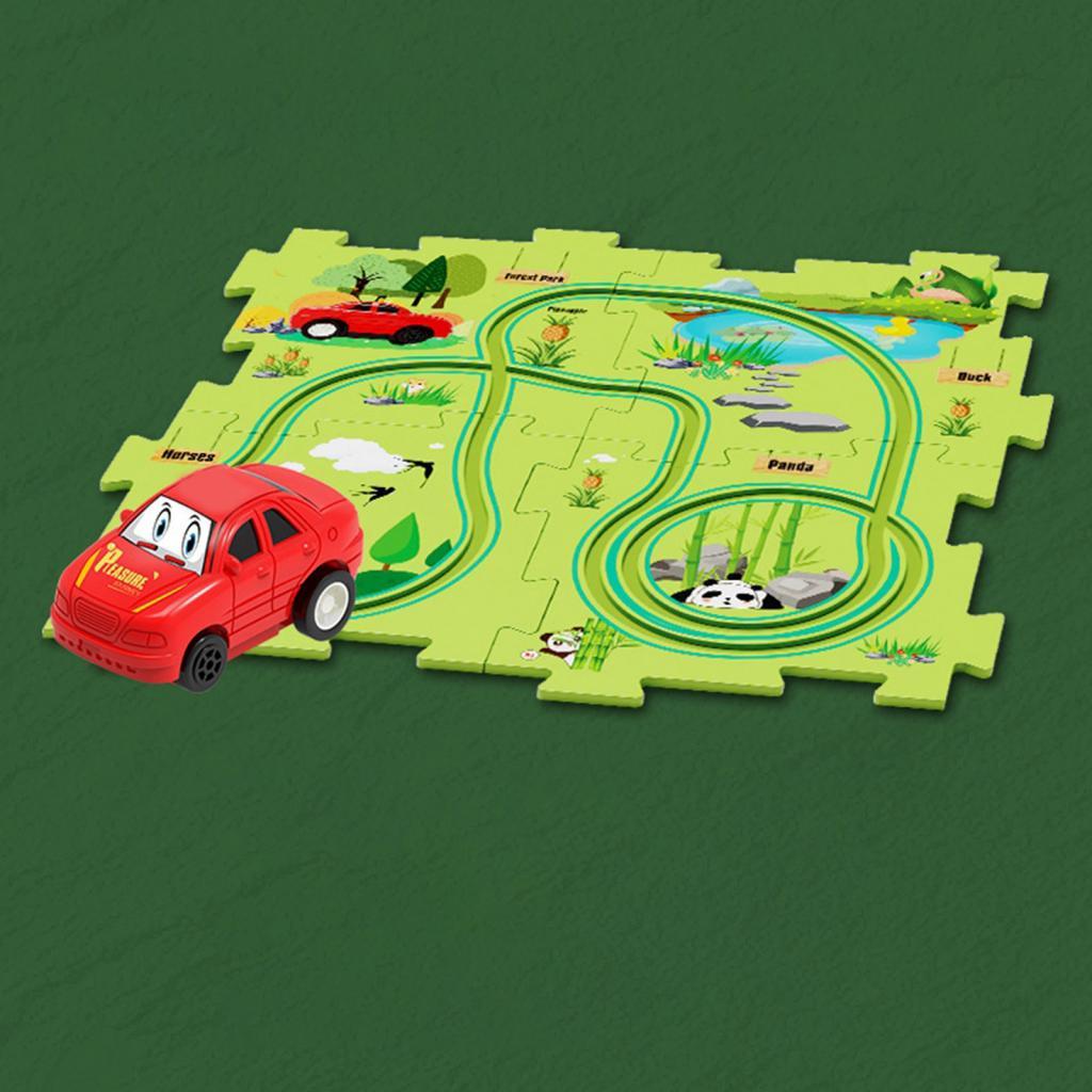 슬롯 레일 레이싱카 트랙 장난감 창의력 개발 유아 퍼즐 - Board Game Race Track 리뷰 및 가격
