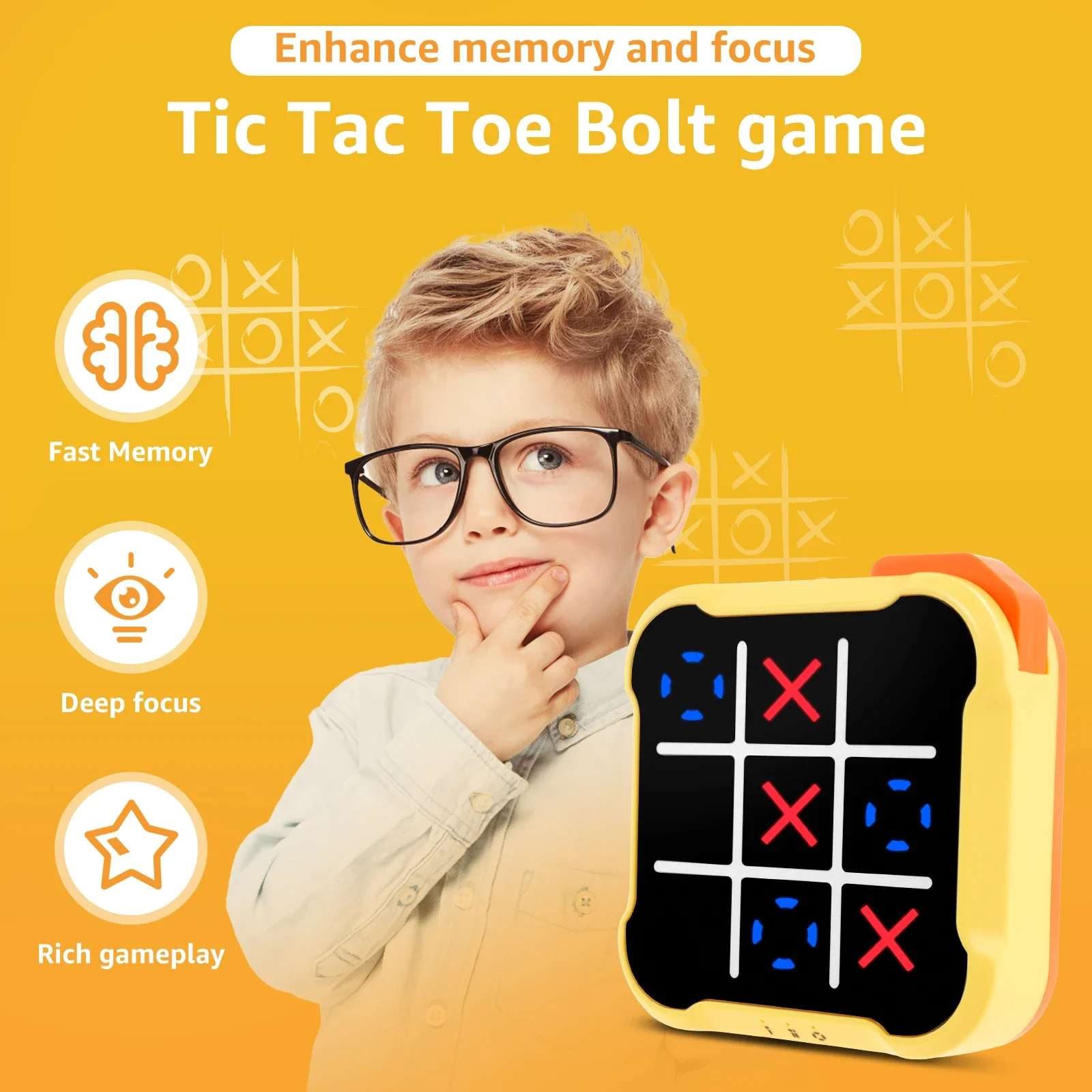 3in1 전자 TIC-TAC-TOE 볼트 체스 게임 다 - Board Game English For Kids 리뷰 및 가격