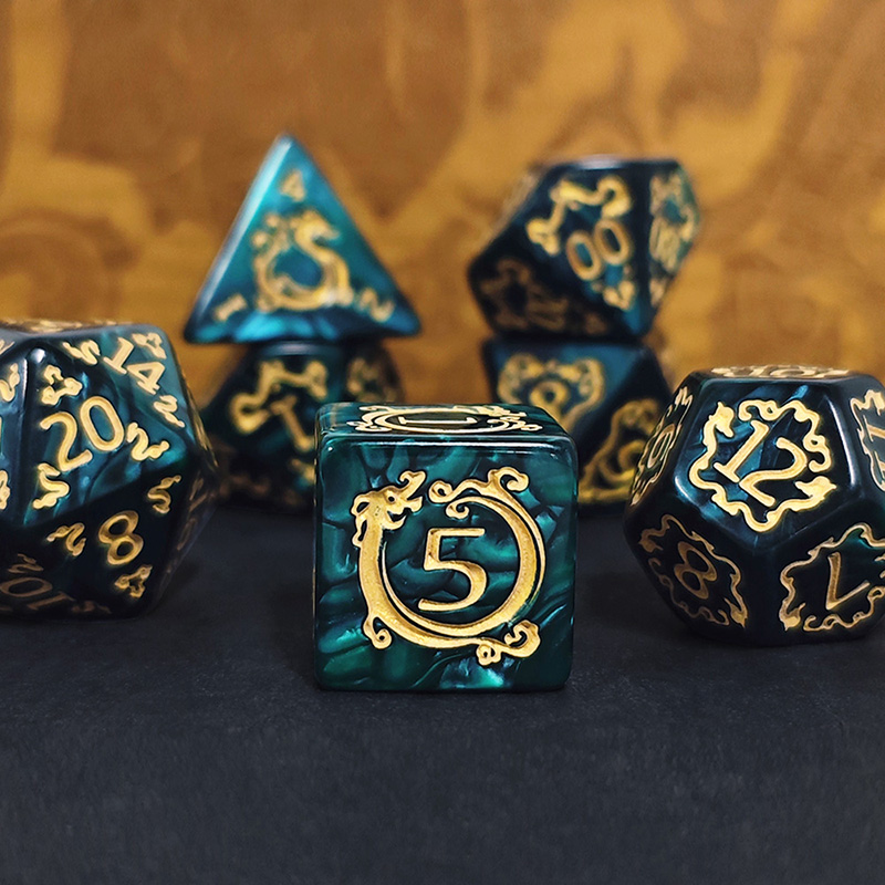 7종 세트 DND 드래곤 패턴 다면체 주사위 (던전 앤 - Board Game Dungeons And Dragons 리뷰 및 가격