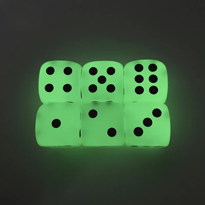 6-36개입 14mm 야광 주사위 6면 발광 디지털 주 - Board Game Land 리뷰 및 가격