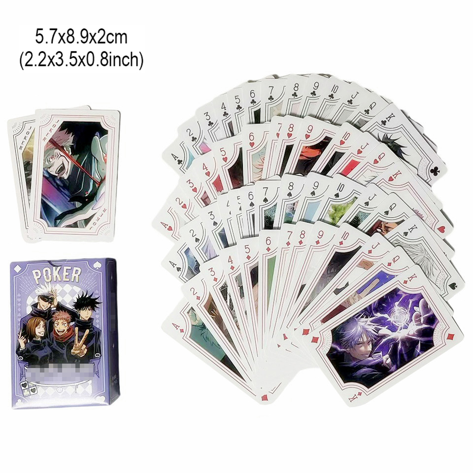 Jujutsu Kaisen 포커 카드 놀이 보드 게임  - Board Game Master 리뷰 및 가격