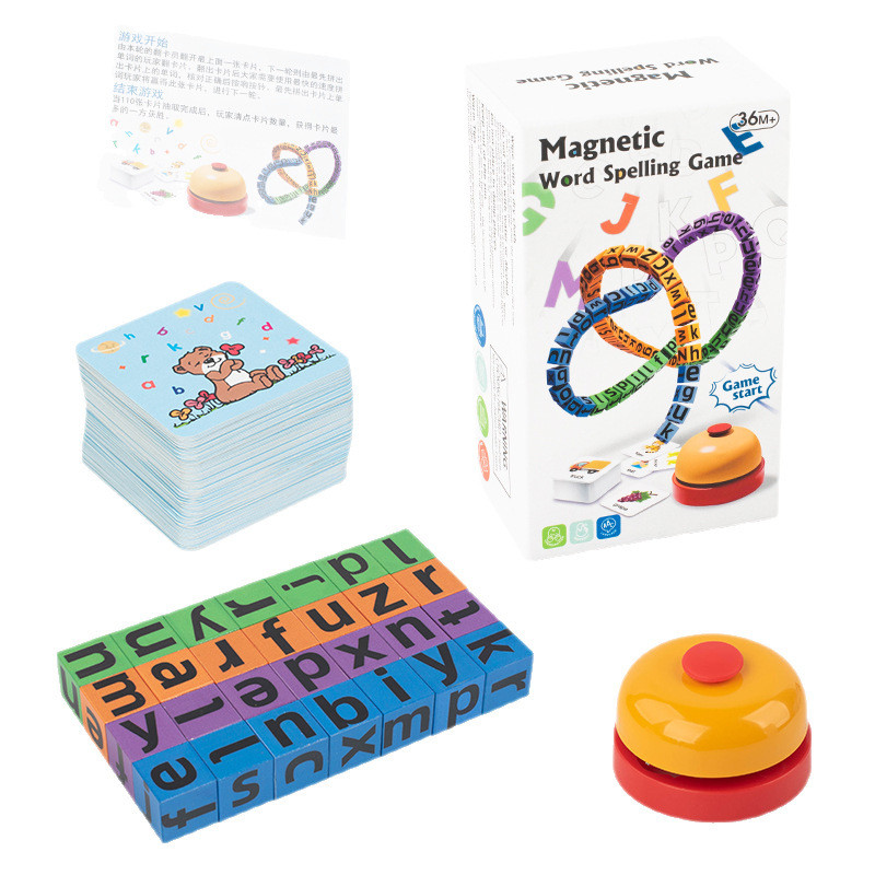 4인용 자석 철자 단어 어린이 게임 영어 학습 쓰기 교 - Board Game English For Kids 리뷰 및 가격