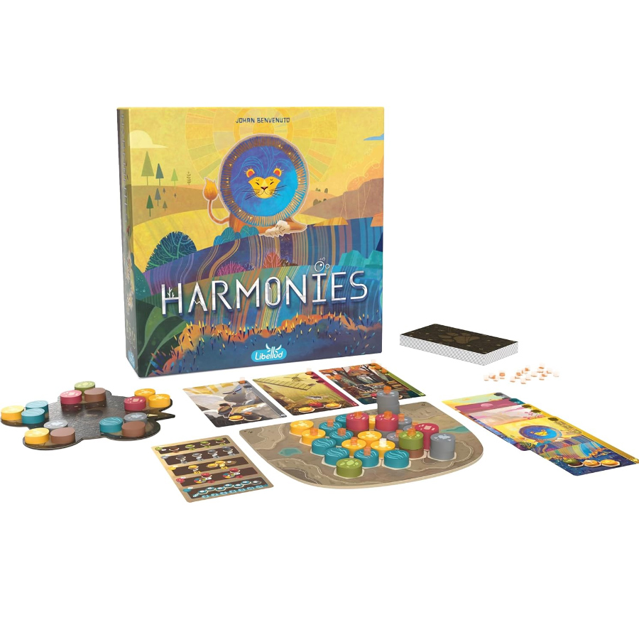 하모니 - 보드 게임 - 동물을 위한 풍경 및 서식지  - Board Game Solo 리뷰 및 가격