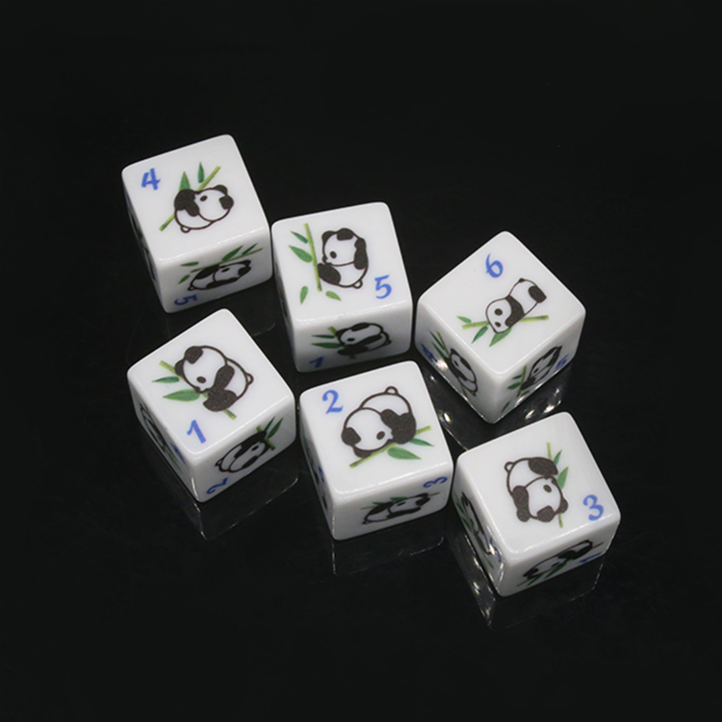 팬더 인쇄 6면 게임 주사위 16mm 오지 보드 게임/ - Board Game Print 리뷰 및 가격