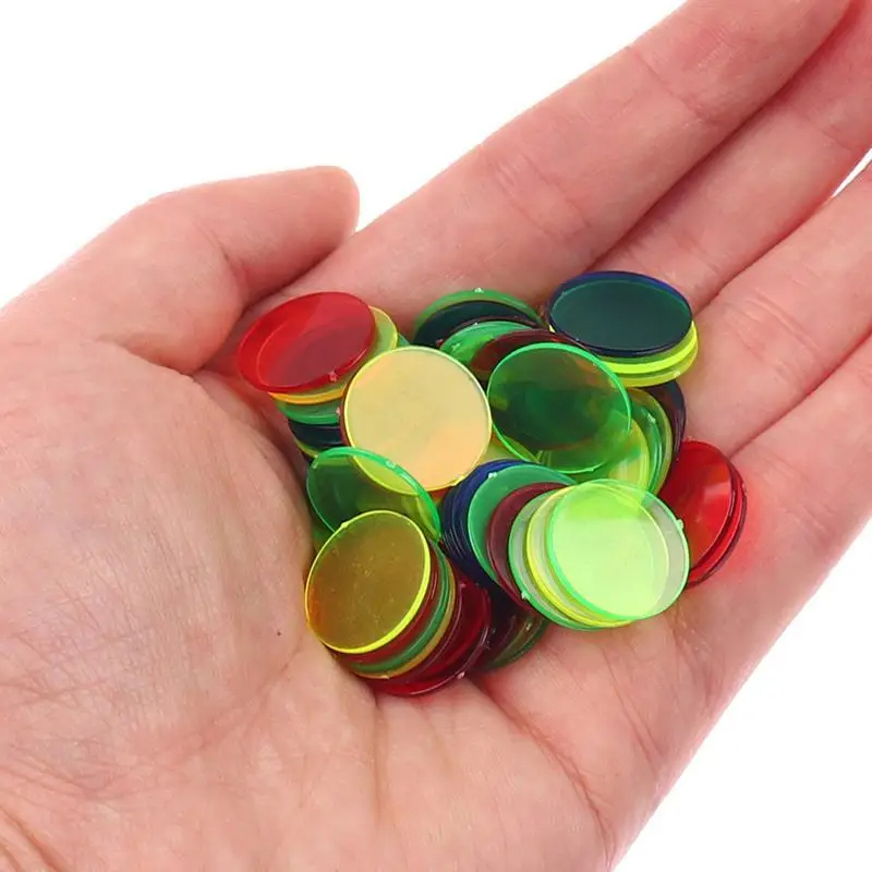 50/100/200pcs 19mm 칩 플라스틱 DIY  - Board Game Economy 리뷰 및 가격