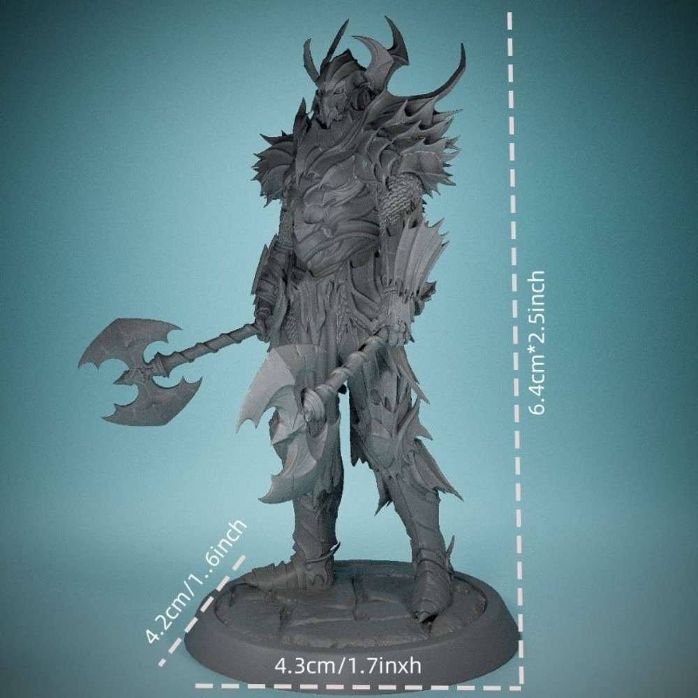 날개 없음 악마 기사 3D 인쇄 모델 인형 보드 게임  - Board Game Print 리뷰 및 가격