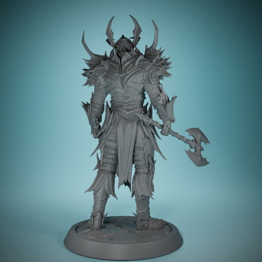 날개 없음 악마 기사 3D 인쇄 모델 인형 보드 게임  - Board Game Print 리뷰 및 가격