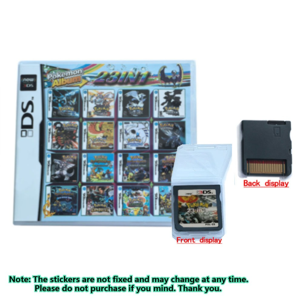 3DS 4300 IN1 포켓몬 게임 카드 콤비네이션 카 - Board Game Zoo 리뷰 및 가격