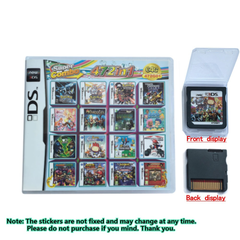 3DS 4300 IN1 포켓몬 게임 카드 콤비네이션 카 - Board Game Zoo 리뷰 및 가격