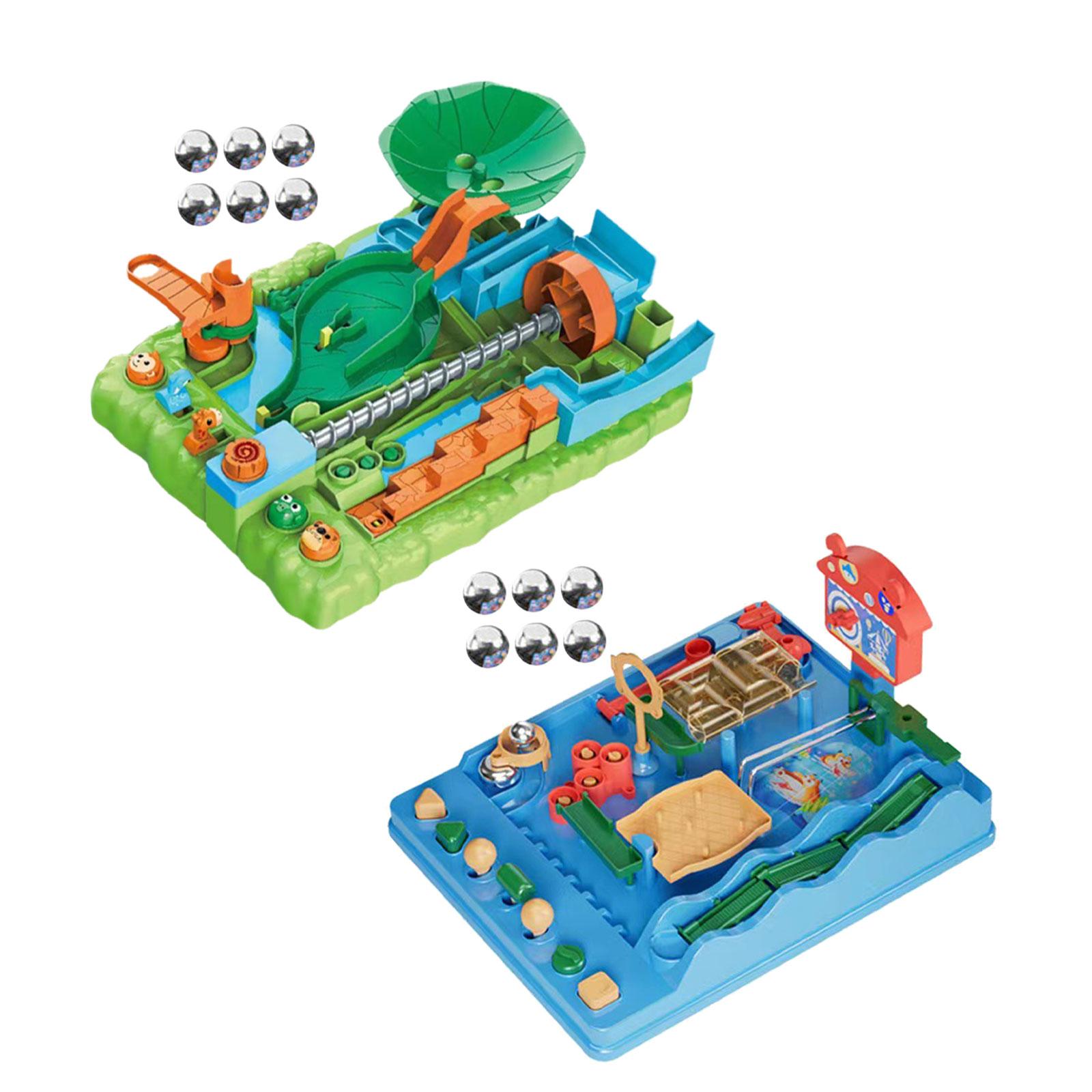 마블런 빌딩 블록 보드 게임 어린이 가족 놀이 교육용  - Board Game Race Track 리뷰 및 가격