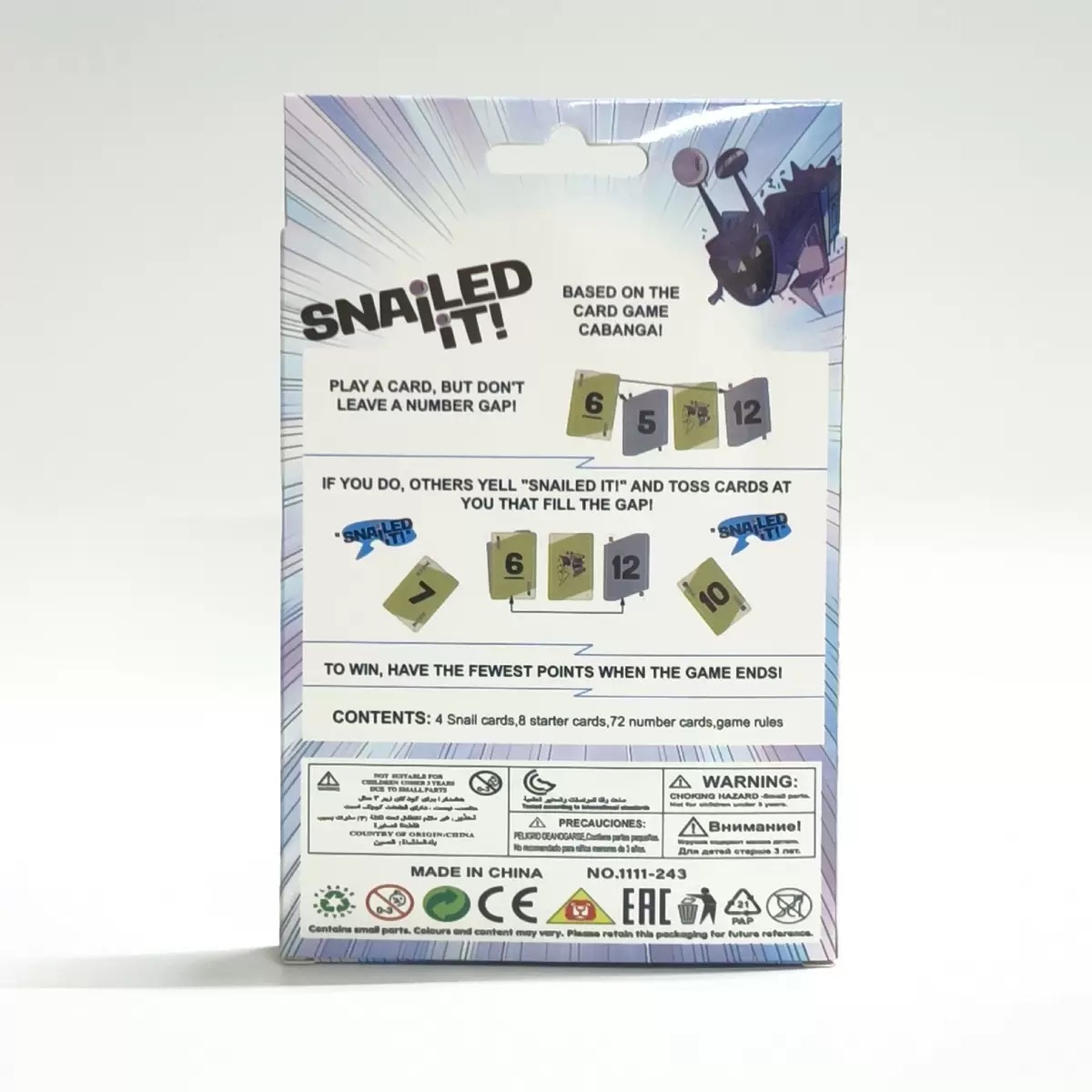 스네일드 잇 보드게임 카드 부모-자녀 상호작용 가족 모 - Board Game Solo 리뷰 및 가격